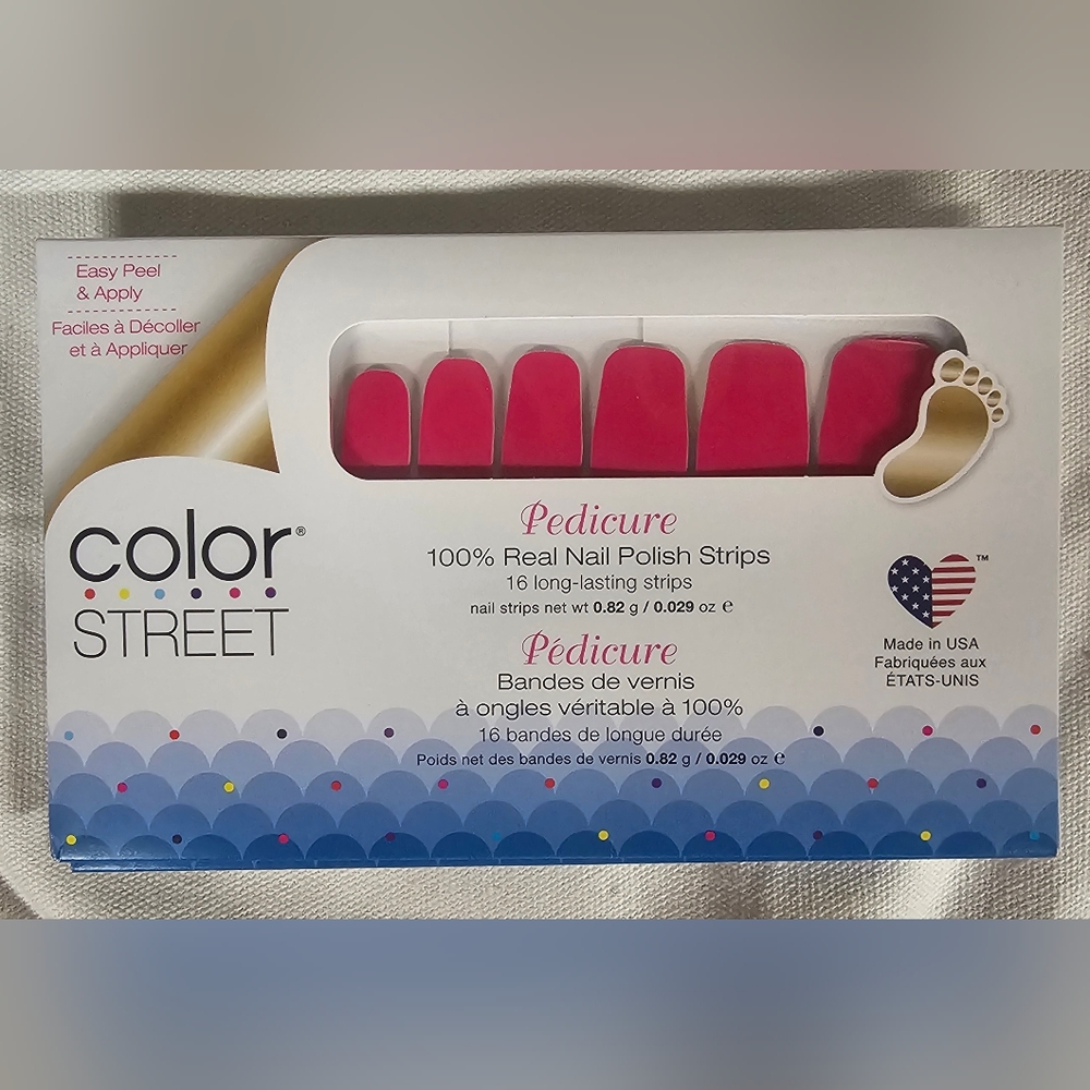Color Street pedicure strips